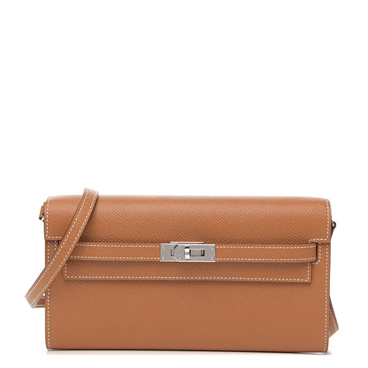 Hermes Epsom Kelly Wallet To Go Gold 1 of 8