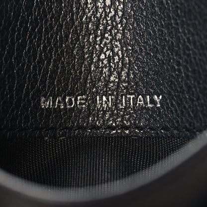 Chanel Goatskin Embossed Camellia Card Holder Black 7 of 10