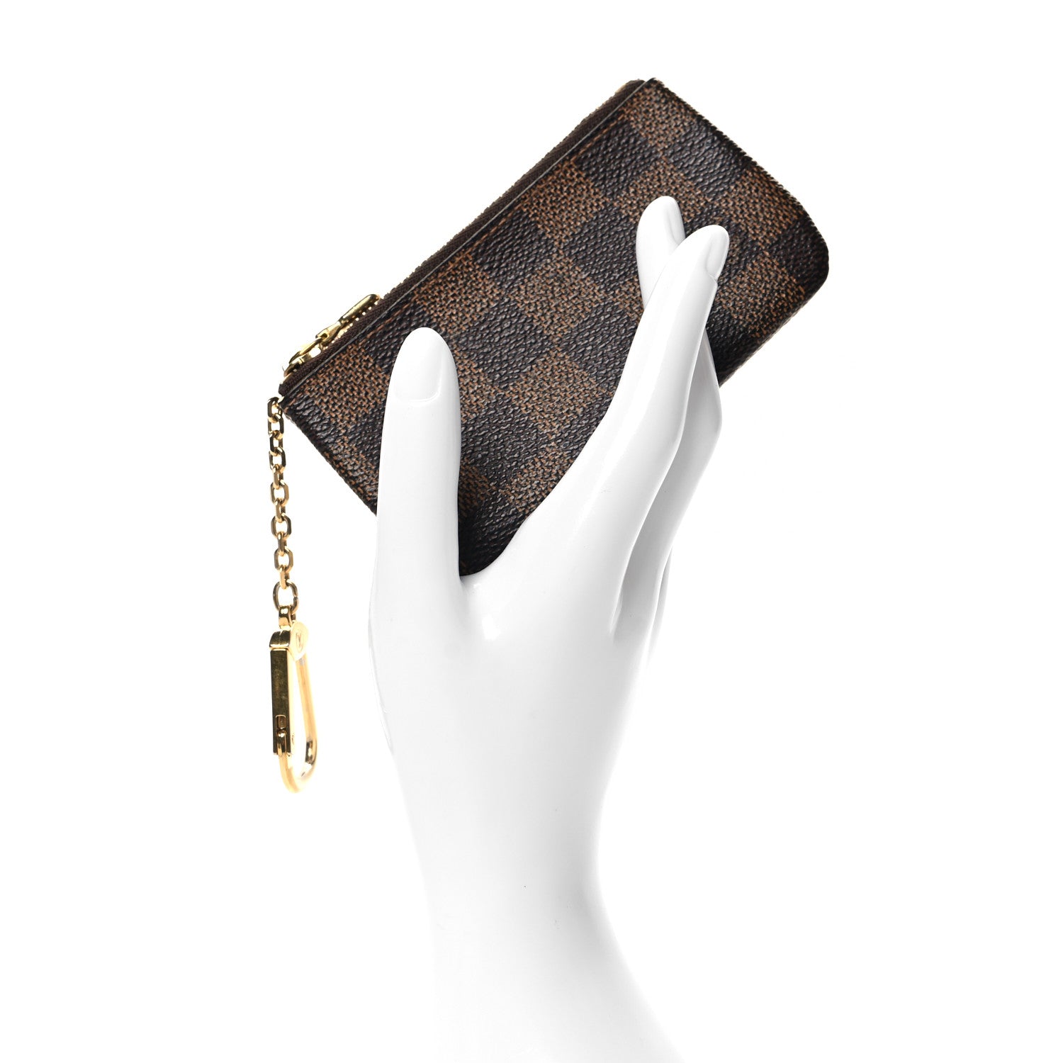 Louis Vuitton Damier Ebene Key Pouch 2 of 6