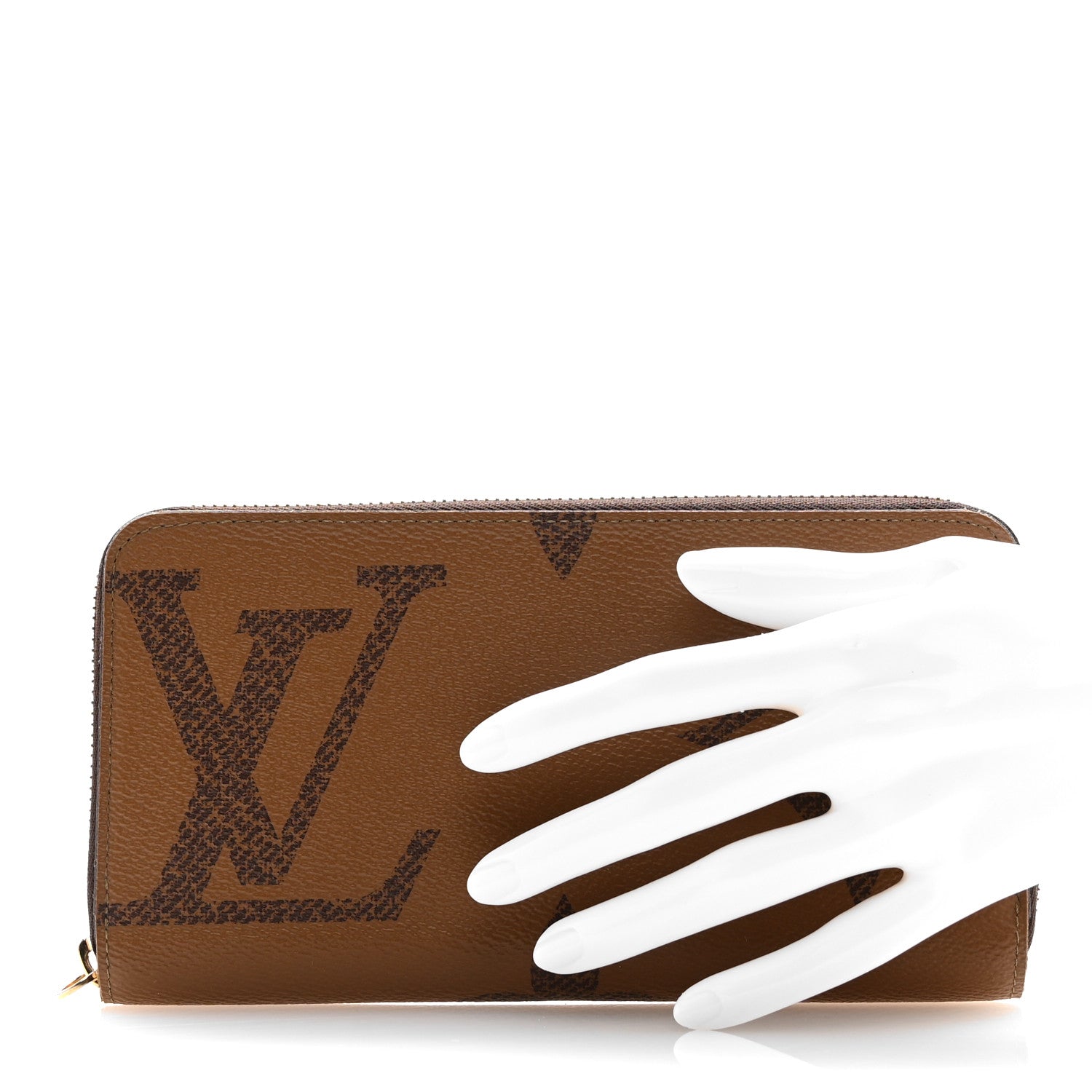 Louis Vuitton Reverse Monogram Giant Zippy Wallet 2 of 9