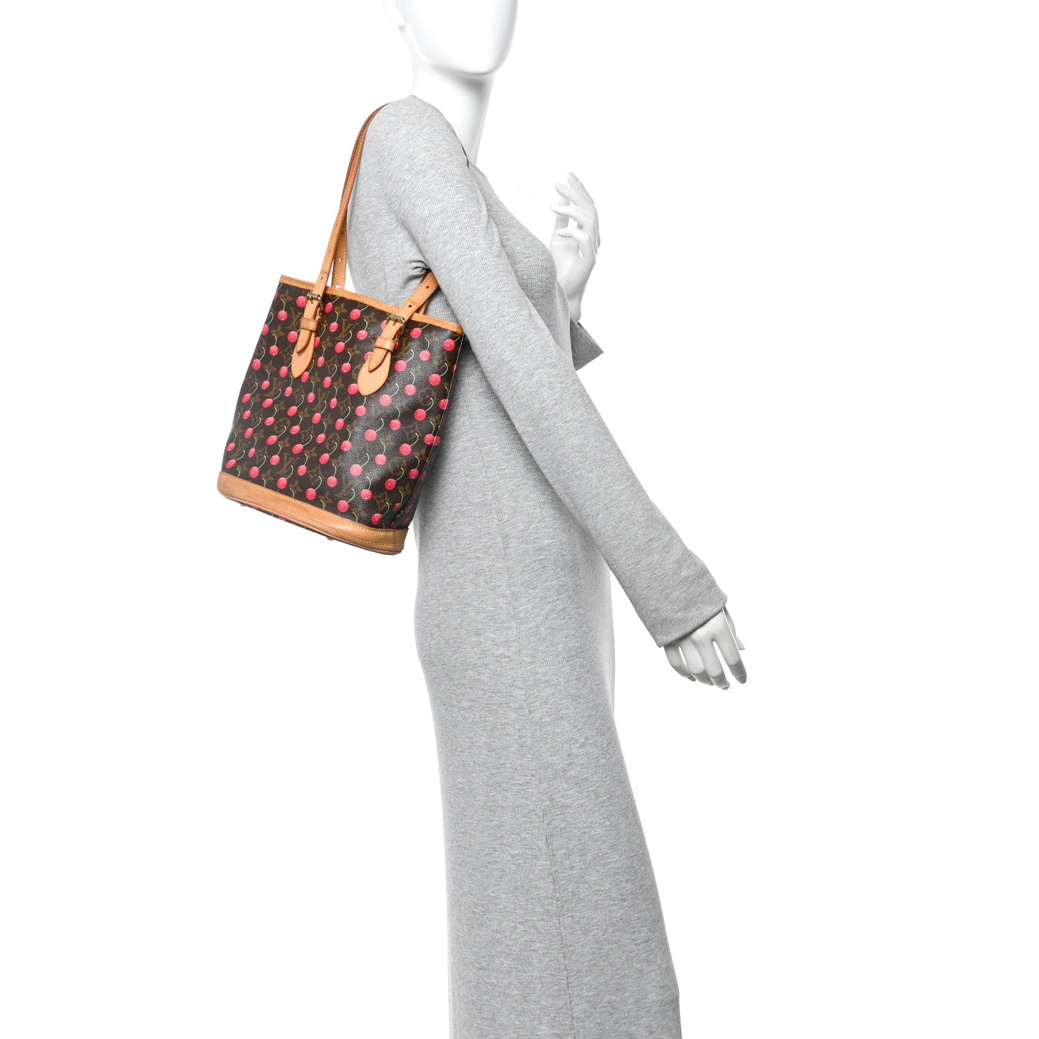 Louis Vuitton Monogram Cerises Bucket Bag 2 of 14