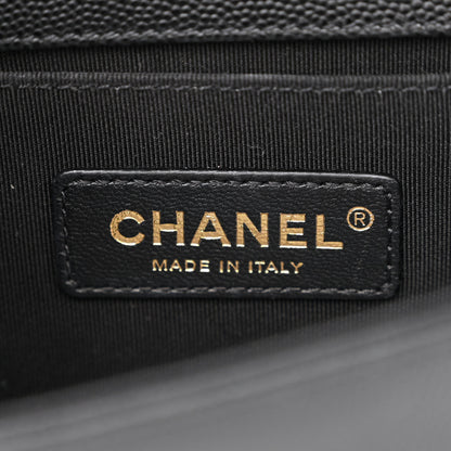 Chanel Caviar Quilted Small Boy Flap Black 6 of 10