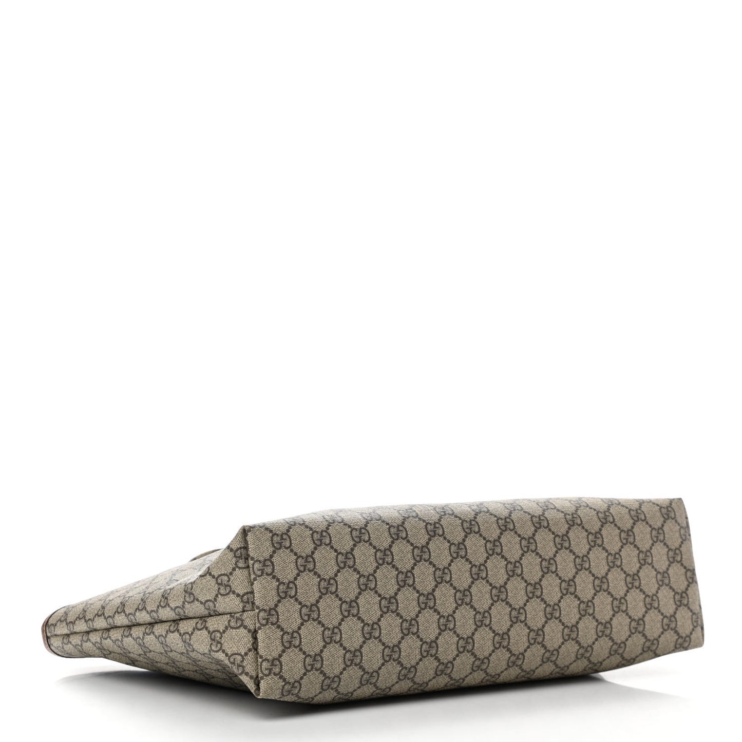 GG Plus Monogram Medium Signature Web Loop Tote Brown