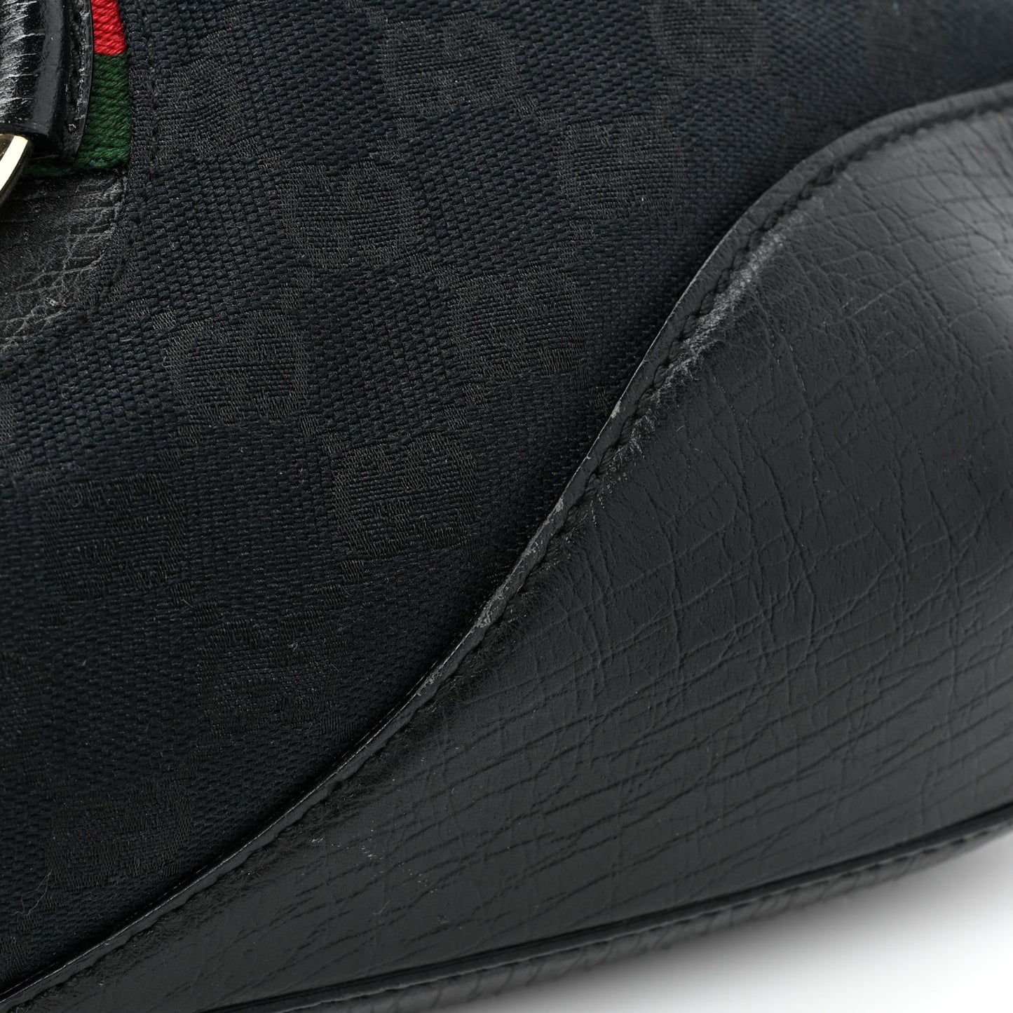 Monogram Web Hasler Hobo Black
