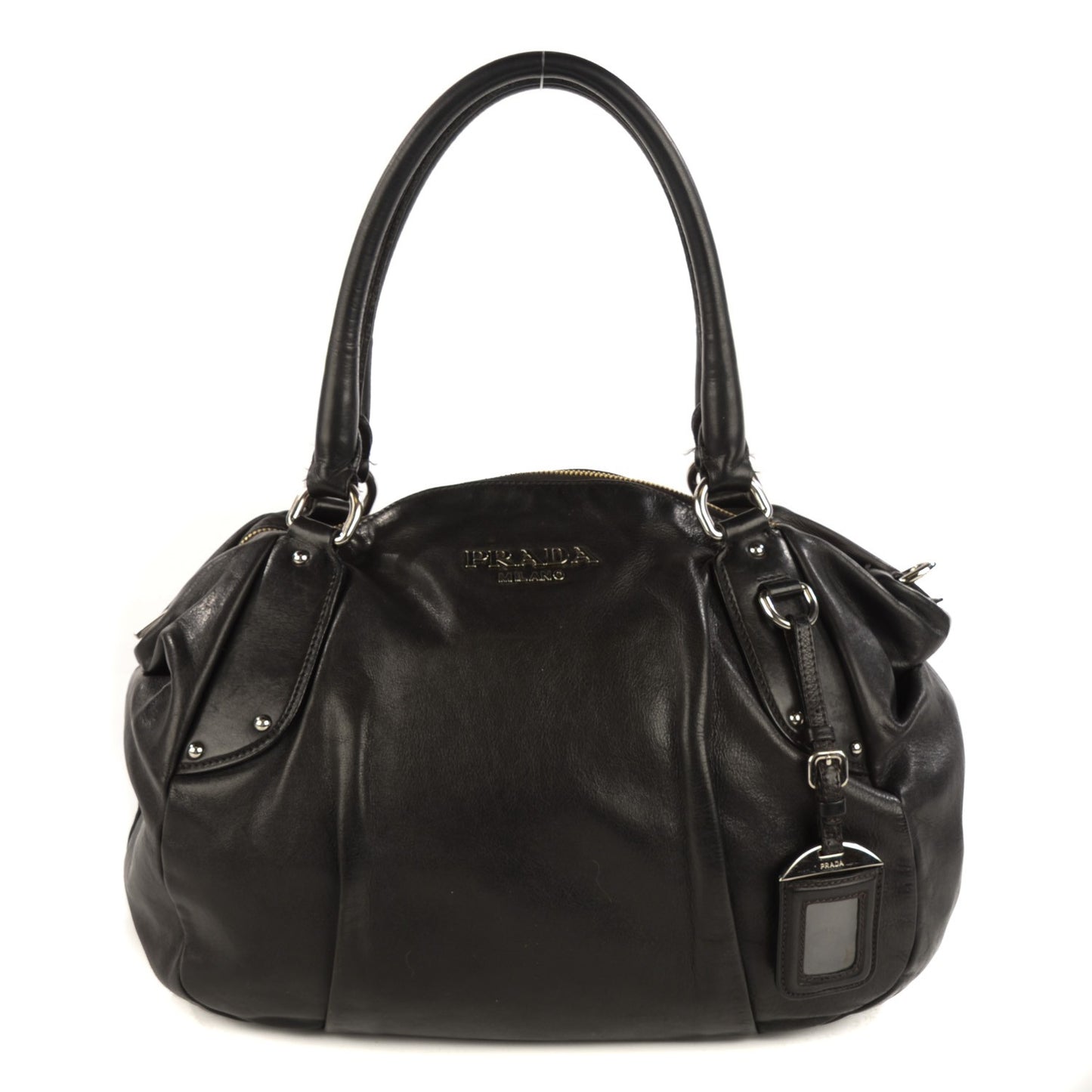 Soft Calf Satchel Nero Black