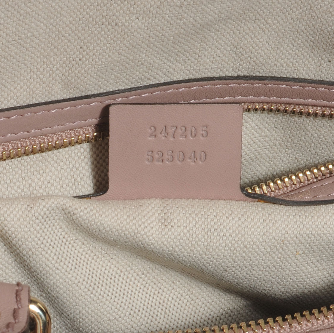 Monogram Vintage Web Medium Boston Light Pink