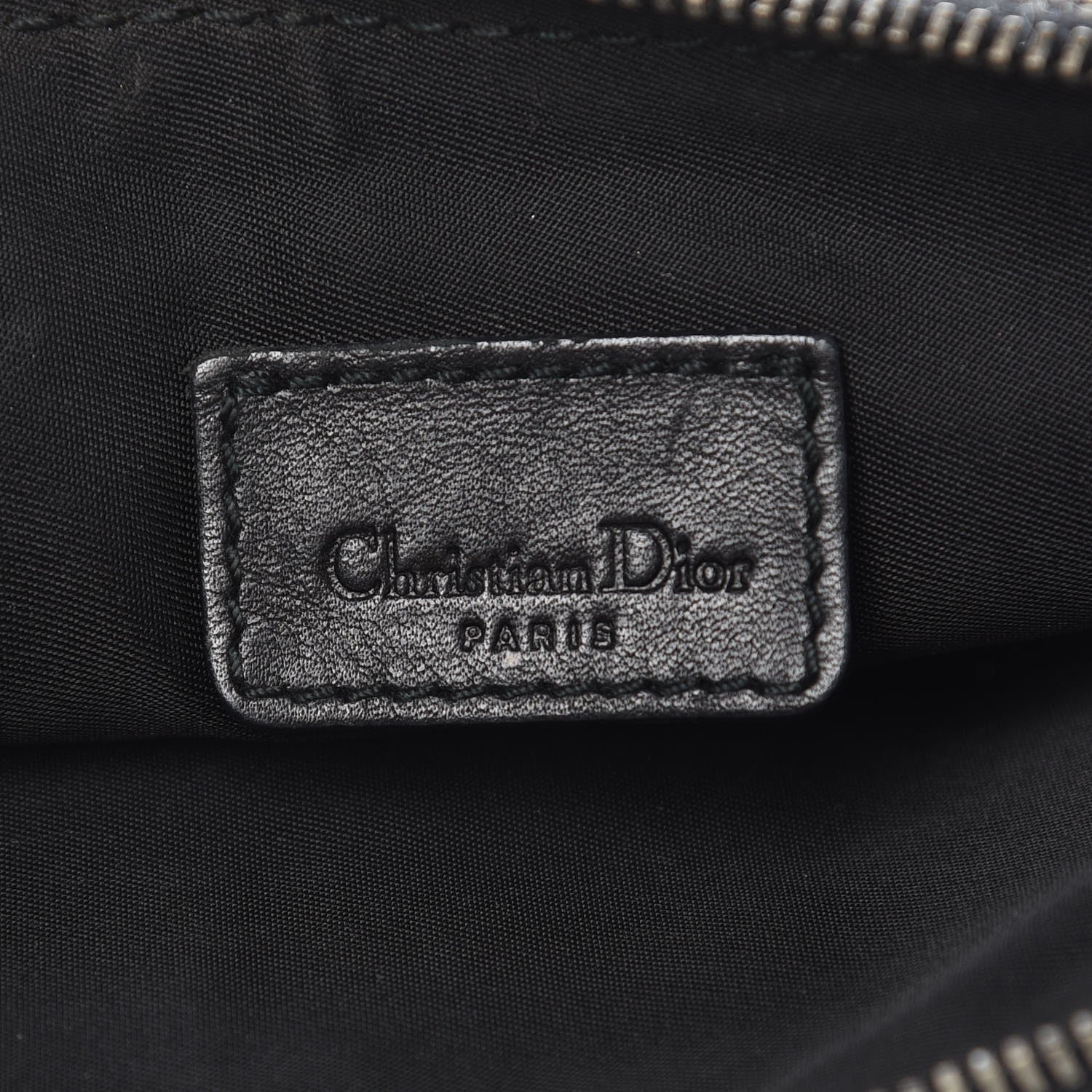 Christian Dior Monogram Mini Saddle Pochette Navy 6 of 11