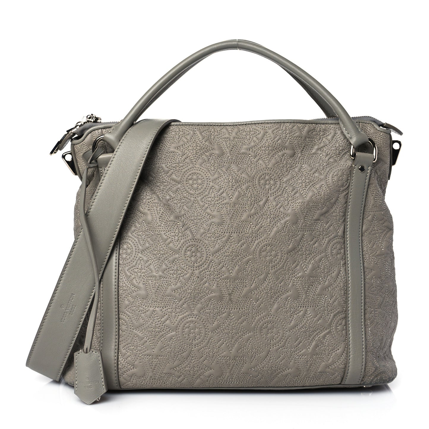Monogram Lambskin Antheia IXIA PM Gris Clair