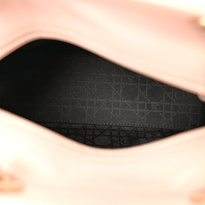 Christian Dior CHRISTIAN DIOR Lambskin Cannage Medium Lady Dior Light Pink 4 of 10