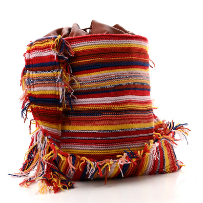 Chloe Recycled Cashmere Knit Fringe Jorge Hobo Multicolor 3 of 10