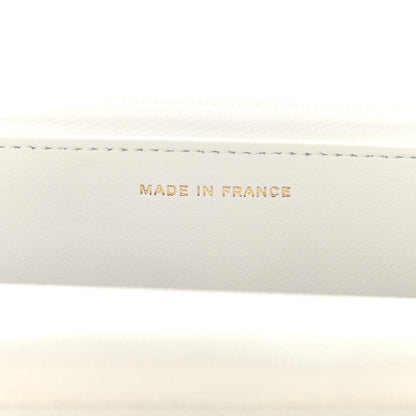 Chanel Caviar Quilted Wallet On Chain WOC White 7 of 12