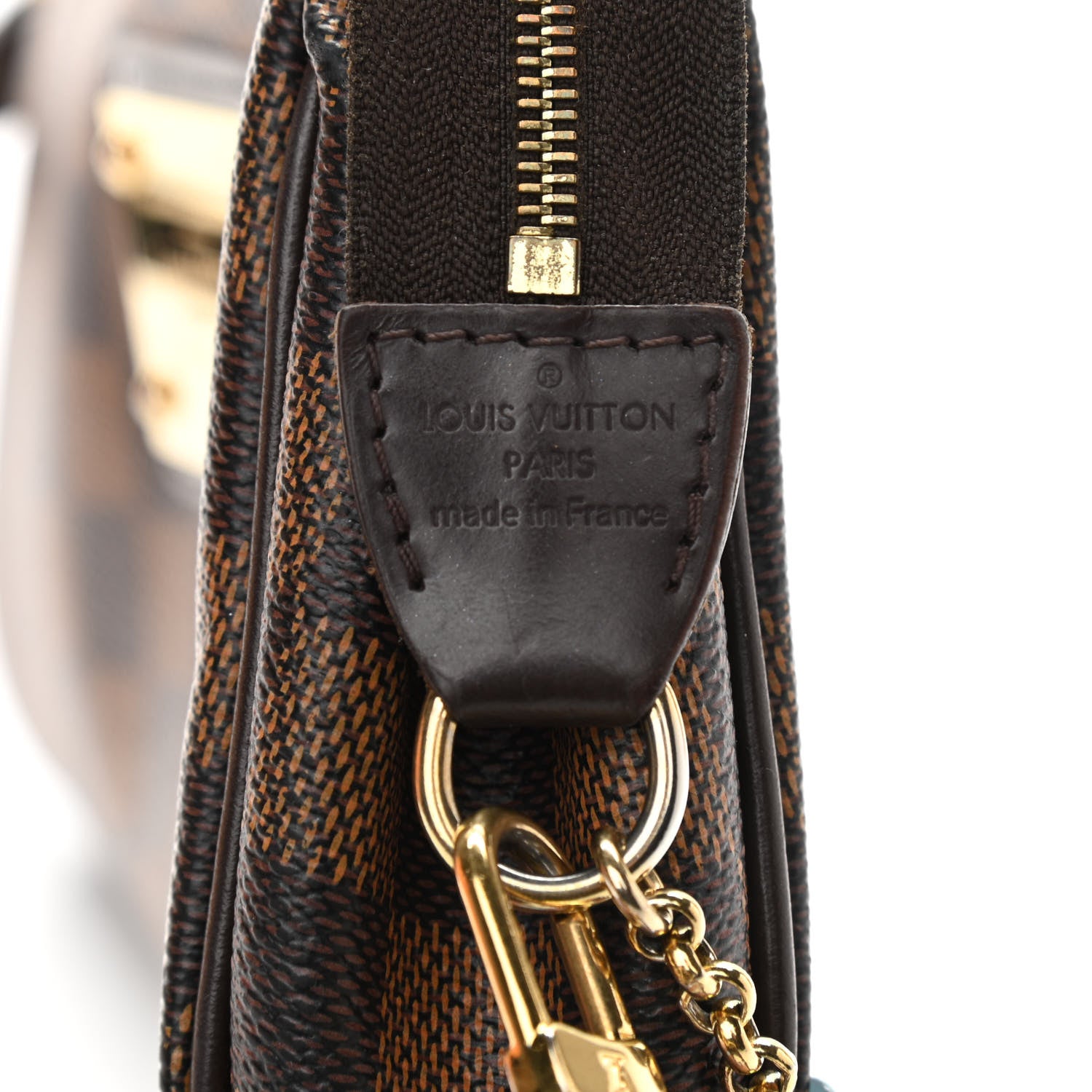 Louis Vuitton Damier Ebene Eva Clutch 8 of 14