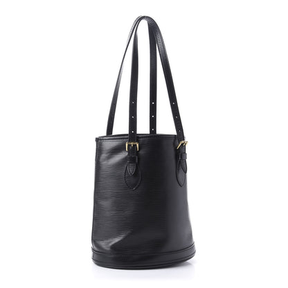 Louis Vuitton Epi Petit Bucket 23 Black 3 of 10