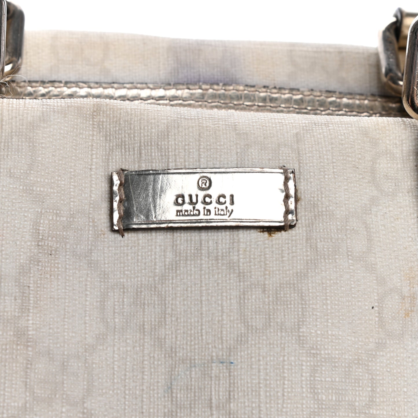 GG Plus Monogram Medium Joy Boston Metallic