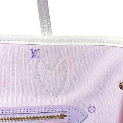 Louis Vuitton Monogram Giant Spring In The City Neverfull MM Sunrise Pastel 9 of 10