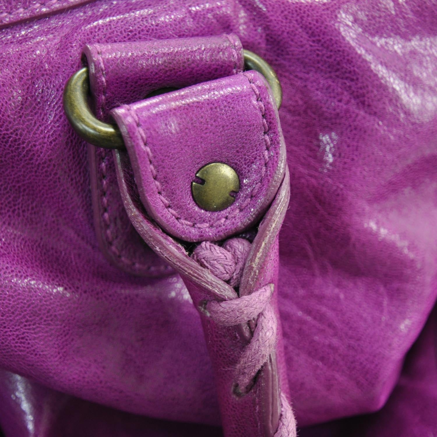 Balenciaga Chevre Classic Hardware Purse Magenta 11 of 11