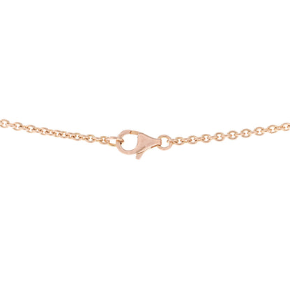 Cartier 18K Pink Gold Interlocking LOVE Necklace 4 of 5