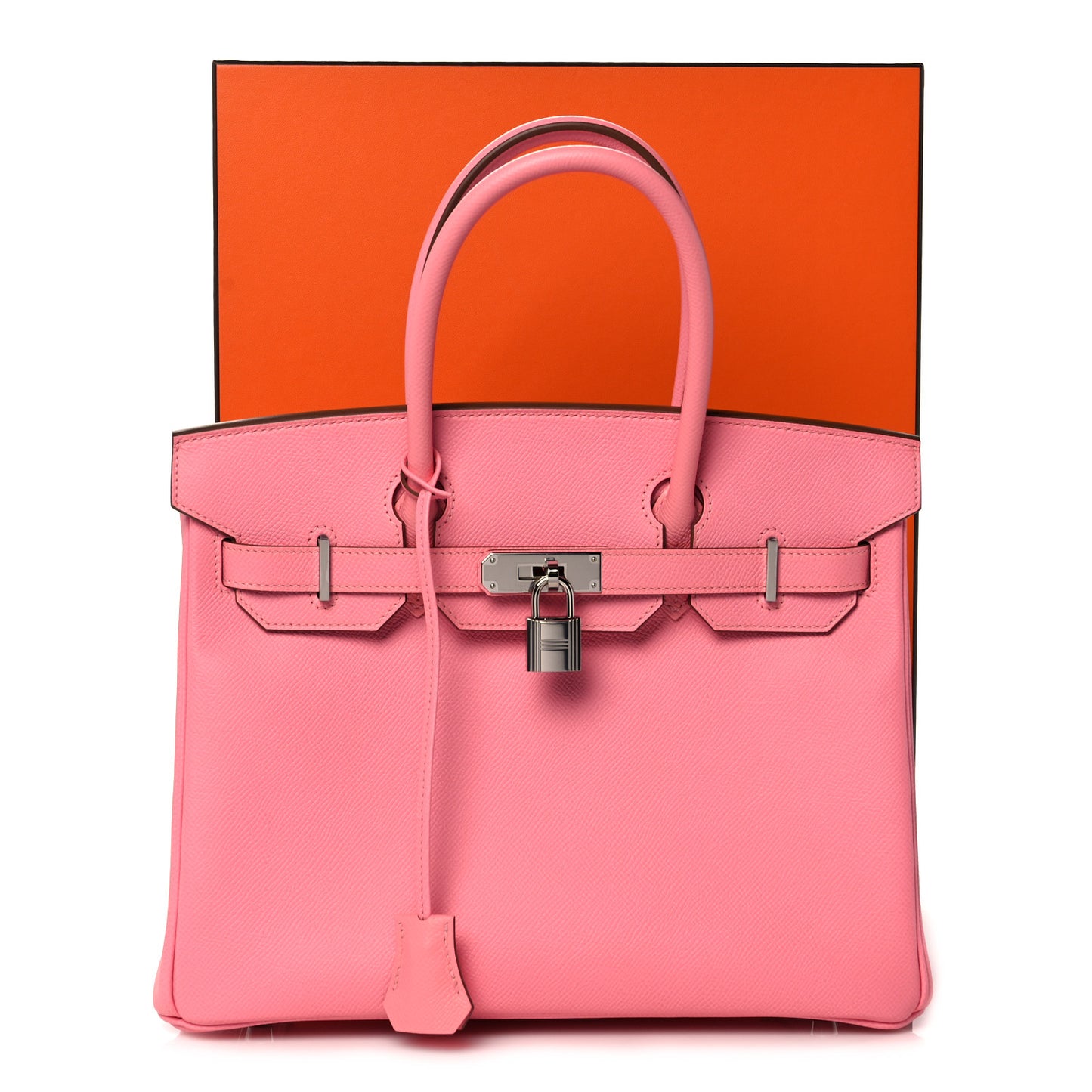 Epsom Birkin 30 Rose Confetti