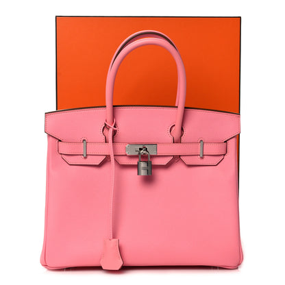 Hermes Epsom Birkin 30 Rose Confetti 35 of 35