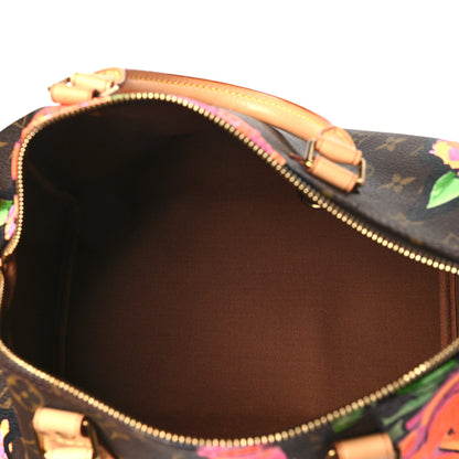 Louis Vuitton Monogram Roses Speedy 30 5 of 9