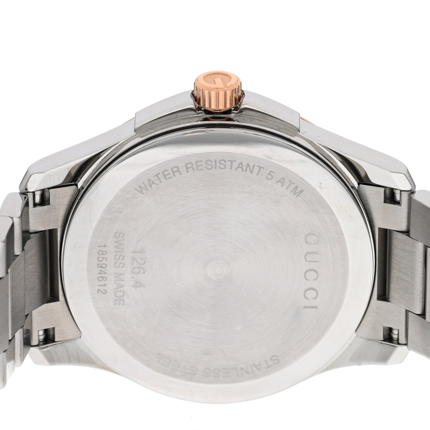 Gucci Stainless Steel 38mm G-Timeless Two Tone Quartz Watch 4 of 4