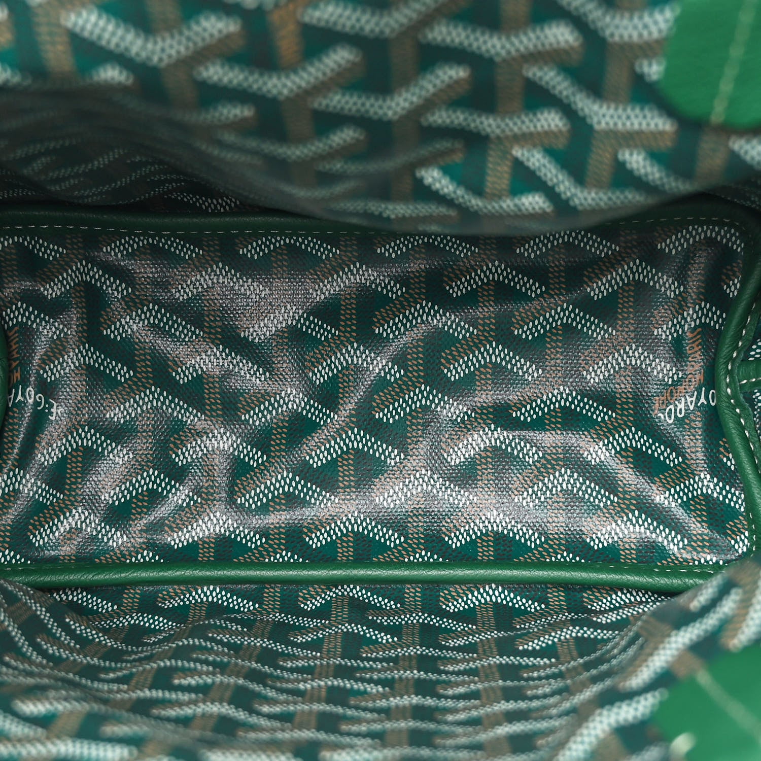 Goyard Goyardine Reversible Mini Anjou Green 10 of 19