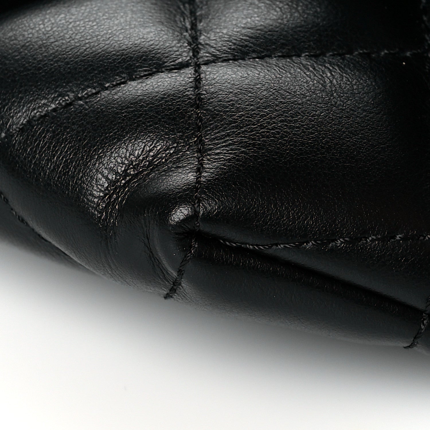Chanel Calfskin Quilted CC Uniform Flap Belt Bag Black 10 of 10