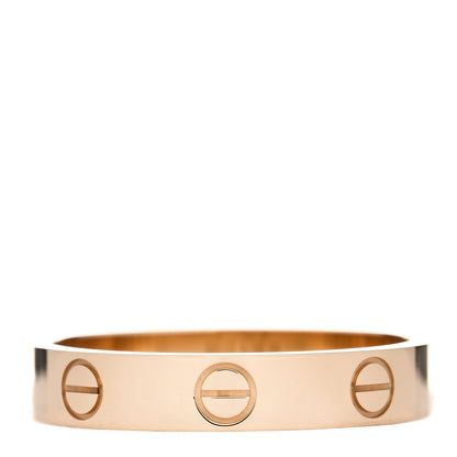 Cartier 18K Yellow Gold 3.5mm LOVE Wedding Band Ring 54 6.75 3 of 5