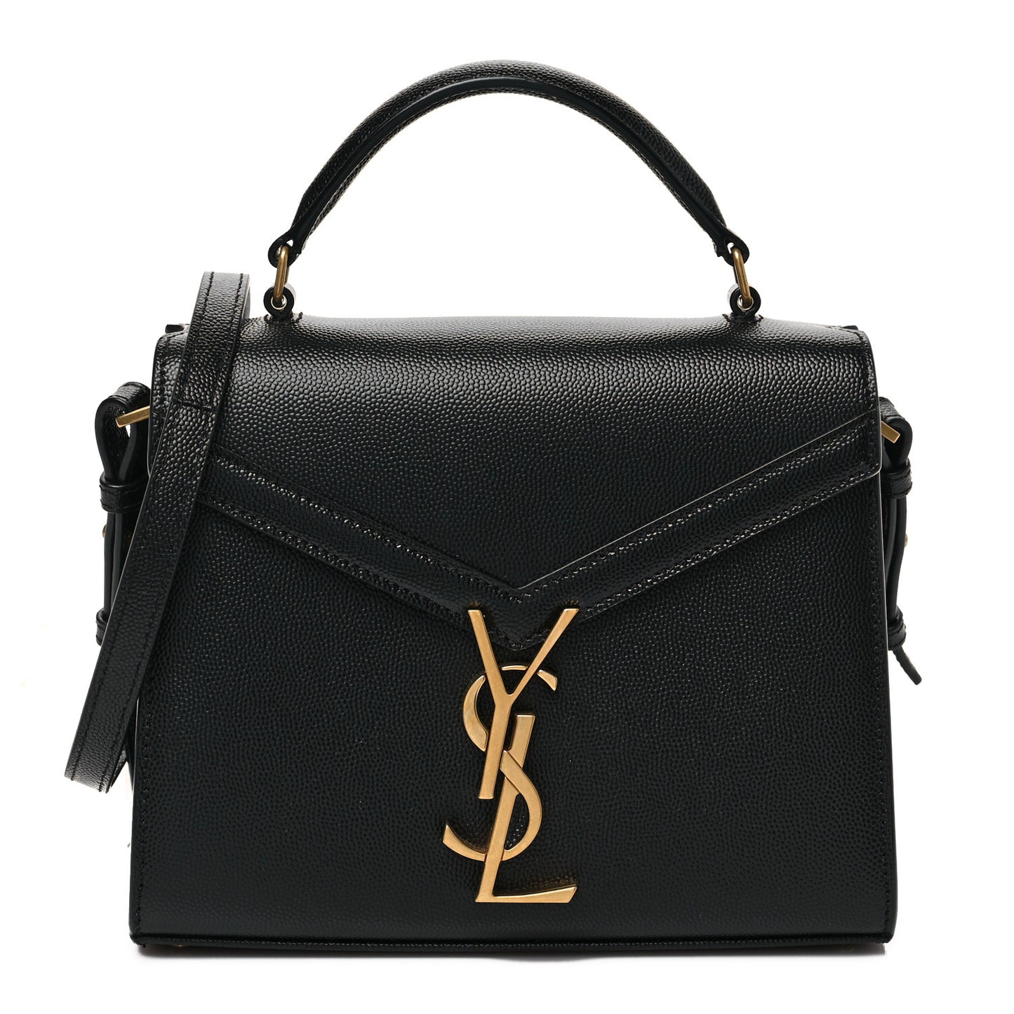 Grain de Poudre Mini Classic Monogram Cassandra Top Handle Black