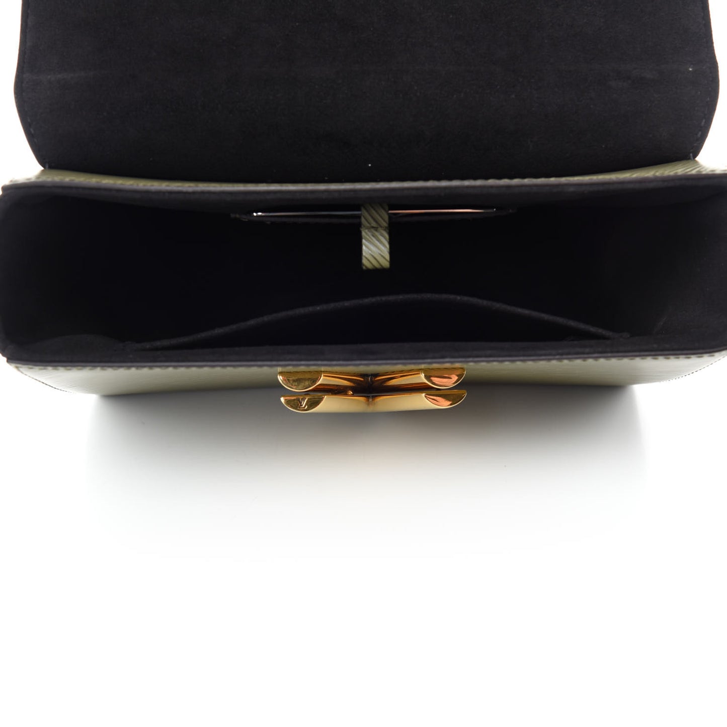 Epi Monogram Kabuki Twist Shoulder Bag MM Green