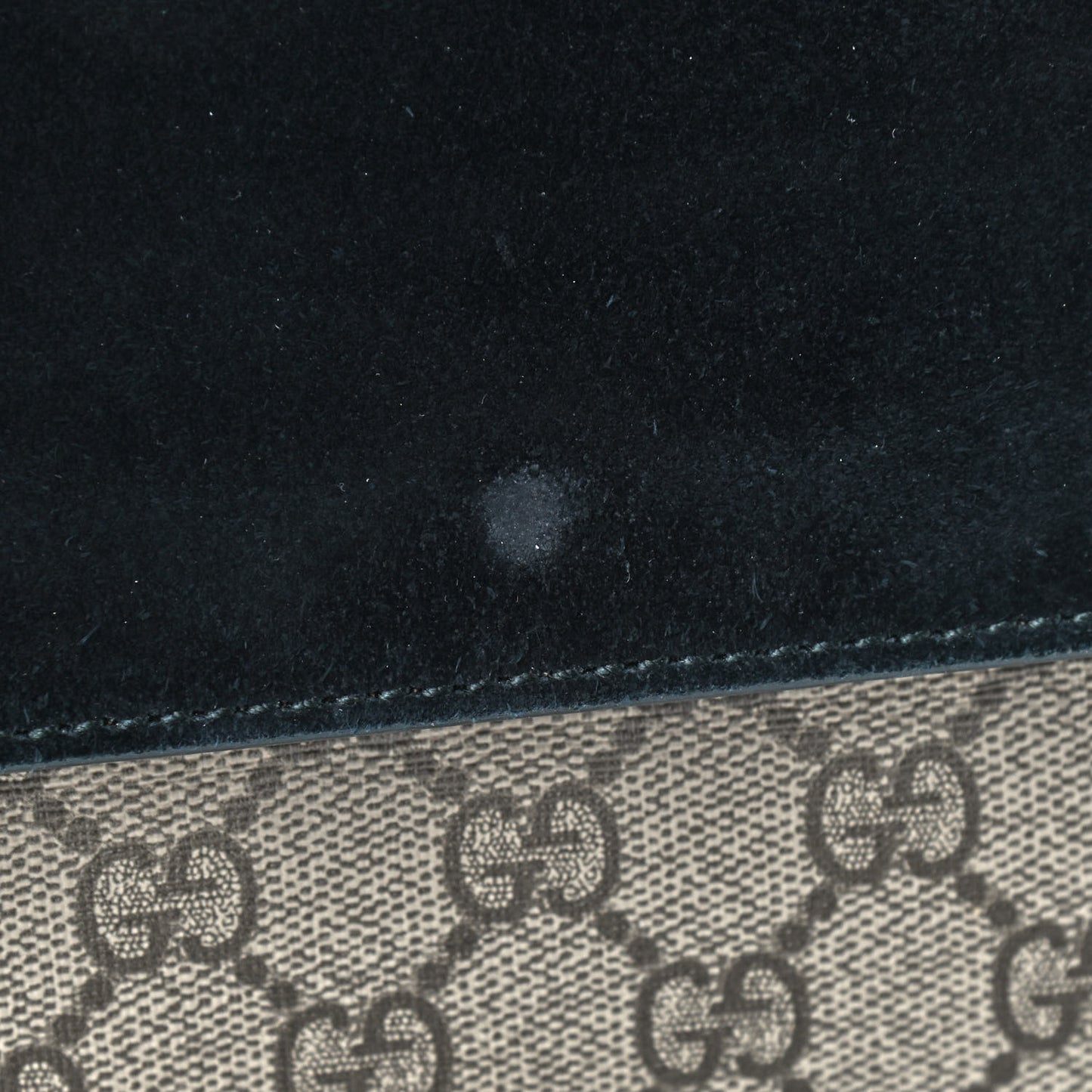 GG Supreme Monogram Mini Dionysus Shoulder Bag Black