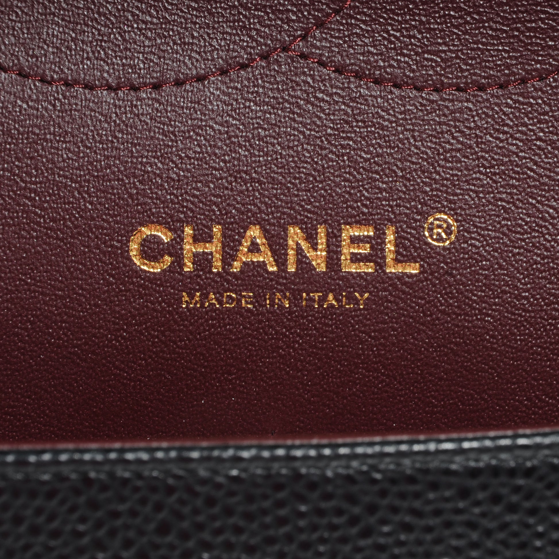 Chanel Caviar Quilted Jumbo Double Flap Black 7 of 9