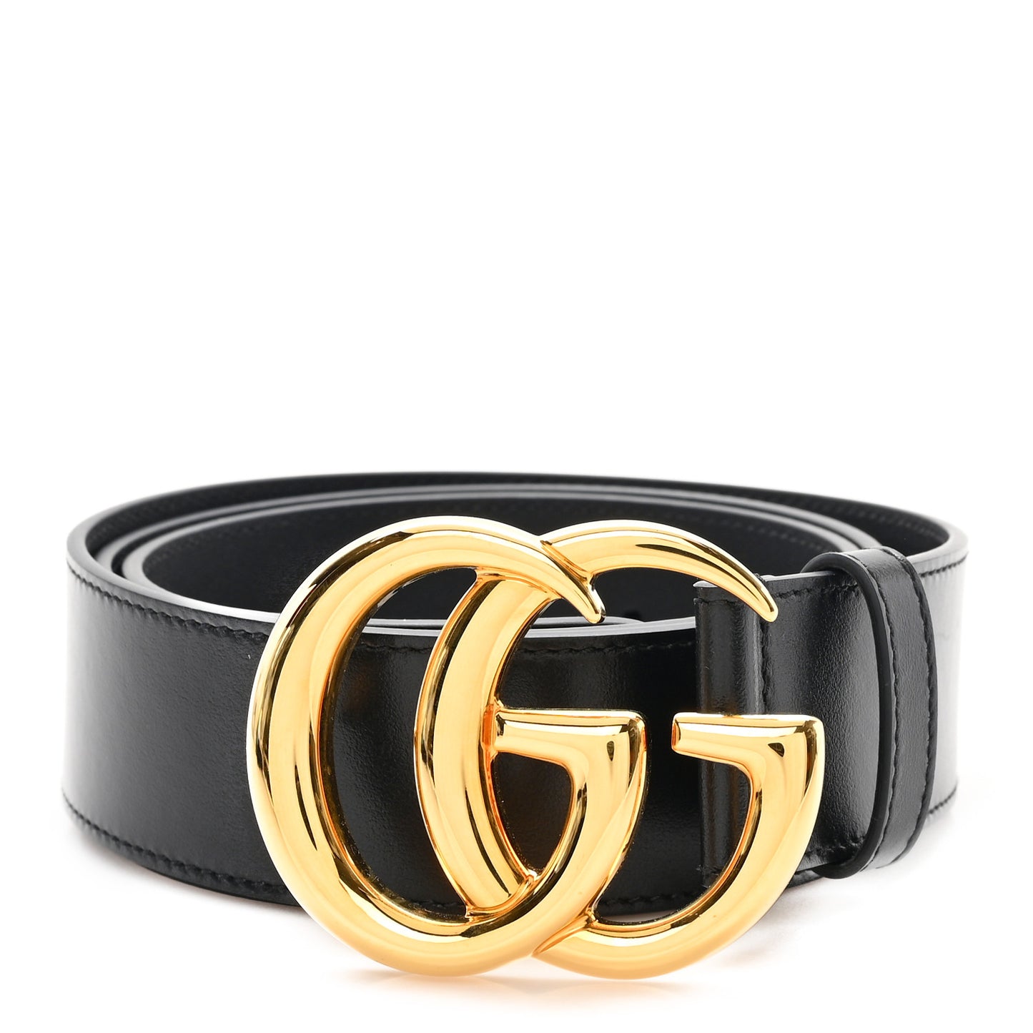 Plutone Calfskin Double G 40mm Belt 100 40 Black
