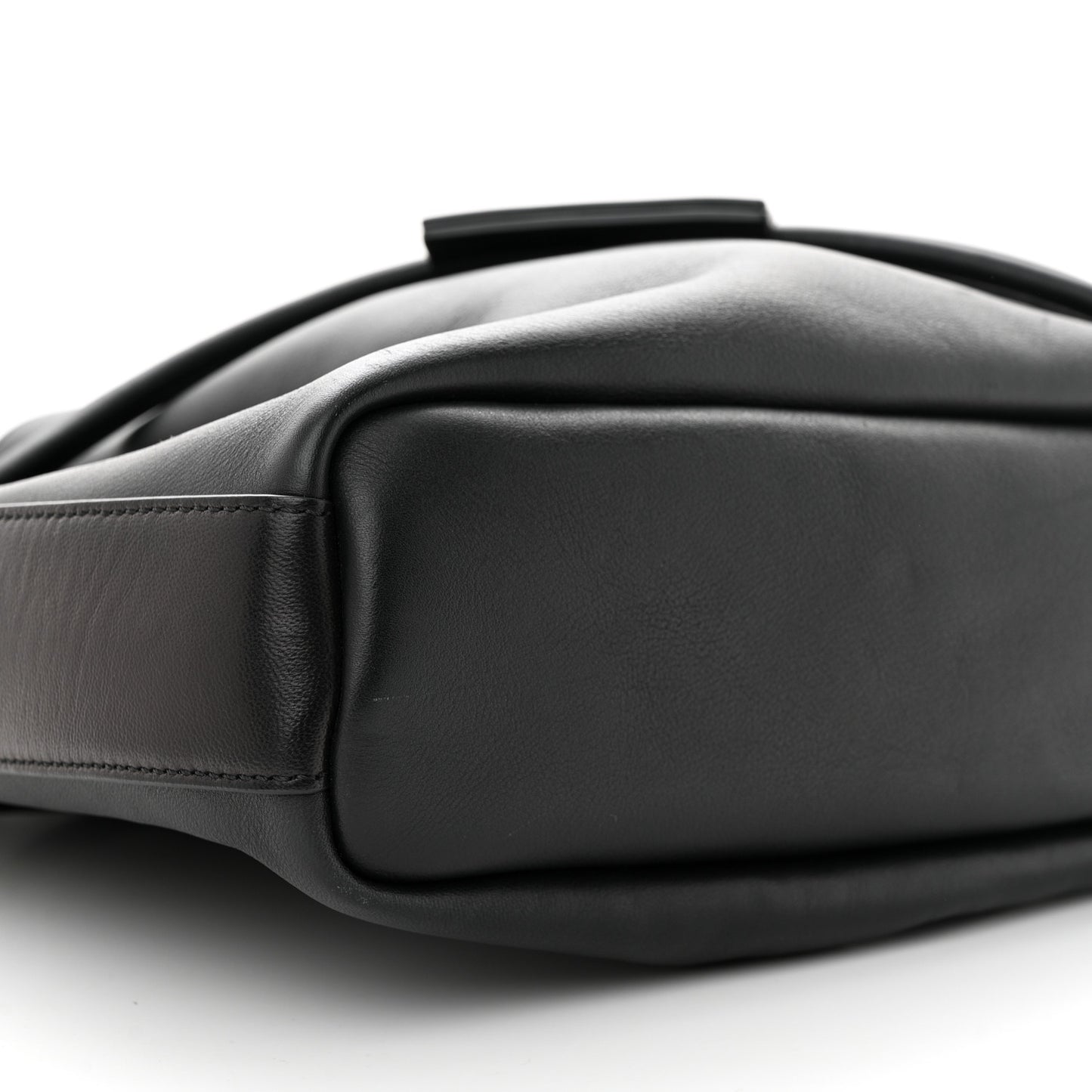 Calfskin Small Emma Bucket Black