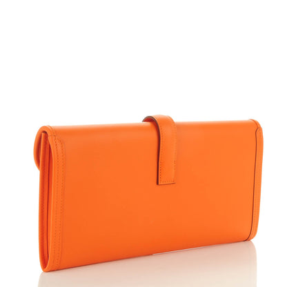 Hermes Swift Jige Elan 29 Clutch Orange 2 of 8