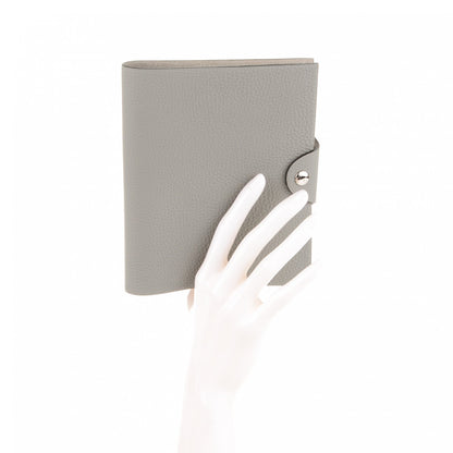 Hermes Togo Ulysse PM Notebook Cover Gris Mouette 2 of 7