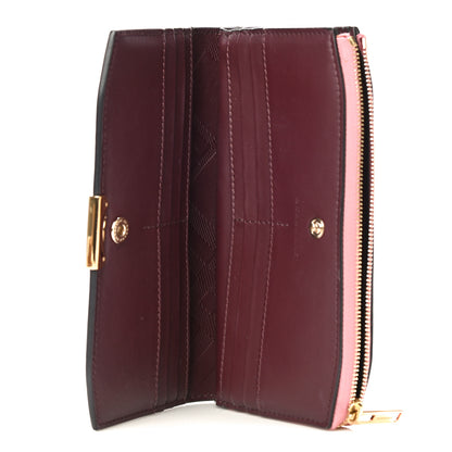 Burberry Calfskin Alvington Continental Wallet Pale Orchid 5 of 11