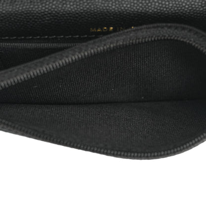 Chanel Caviar Quilted Pocket Twins Clutch With Chain Black 6 of 11