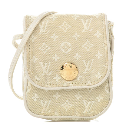 Louis Vuitton Monogram Mini Lin Pochette Cancun Dune 1 of 10