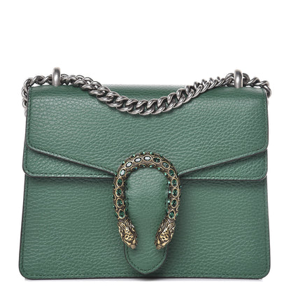 Gucci Calfskin Mini Dionysus Shoulder Bag Emerald 1 of 9