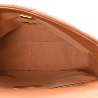 Chanel Lambskin Quilted Medium Chanel 19 Flap Brown 5 of 10