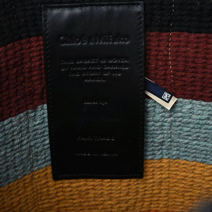 Chloe X MIFUKO Woven Large Woody Basket Tote Multicolor 10 of 10