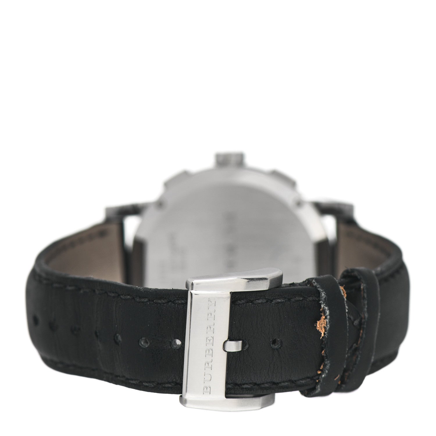 Burberry Stainless Steel Calfskin 42mm Chronograph Quartz Watch Black BU9356 3 of 4