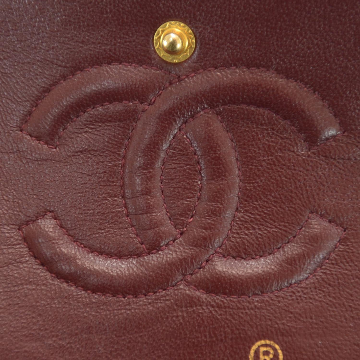 Chanel Lambskin Small Double Flap Navy 7 of 10