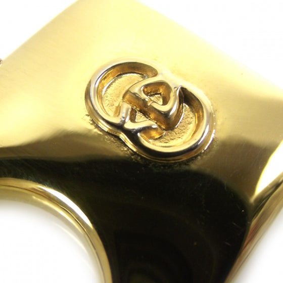 Mini Purse Keychain Gold