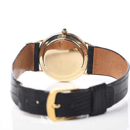 Tiffany 14K Yellow Gold Lizard 30mm Classic Quartz Watch 5 of 8