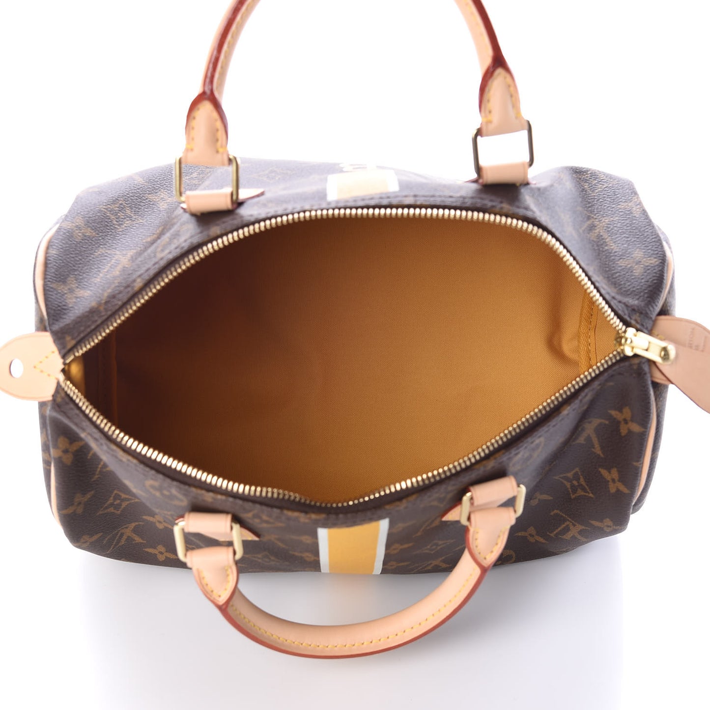 Monogram My LV Heritage Speedy 30 Yellow White