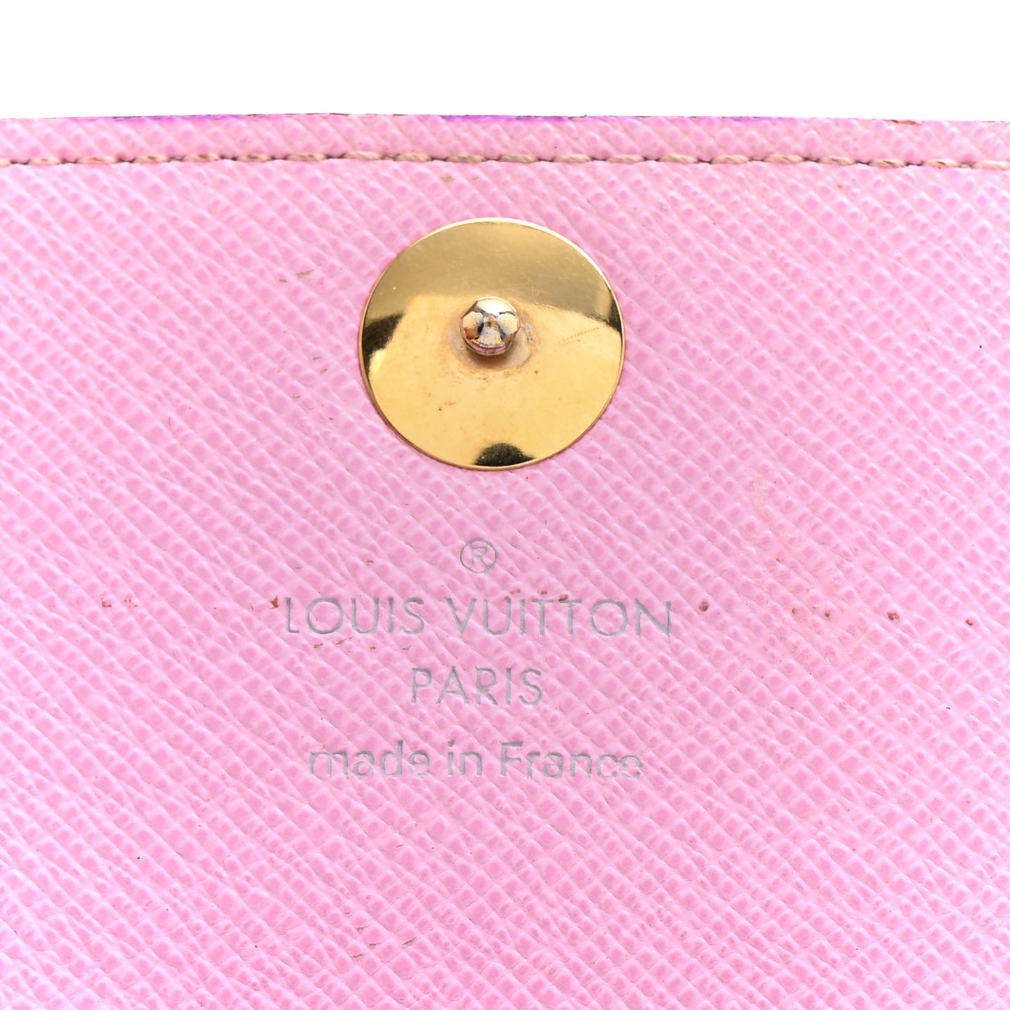 Monogram Multicolor Sarah Wallet White Litchi