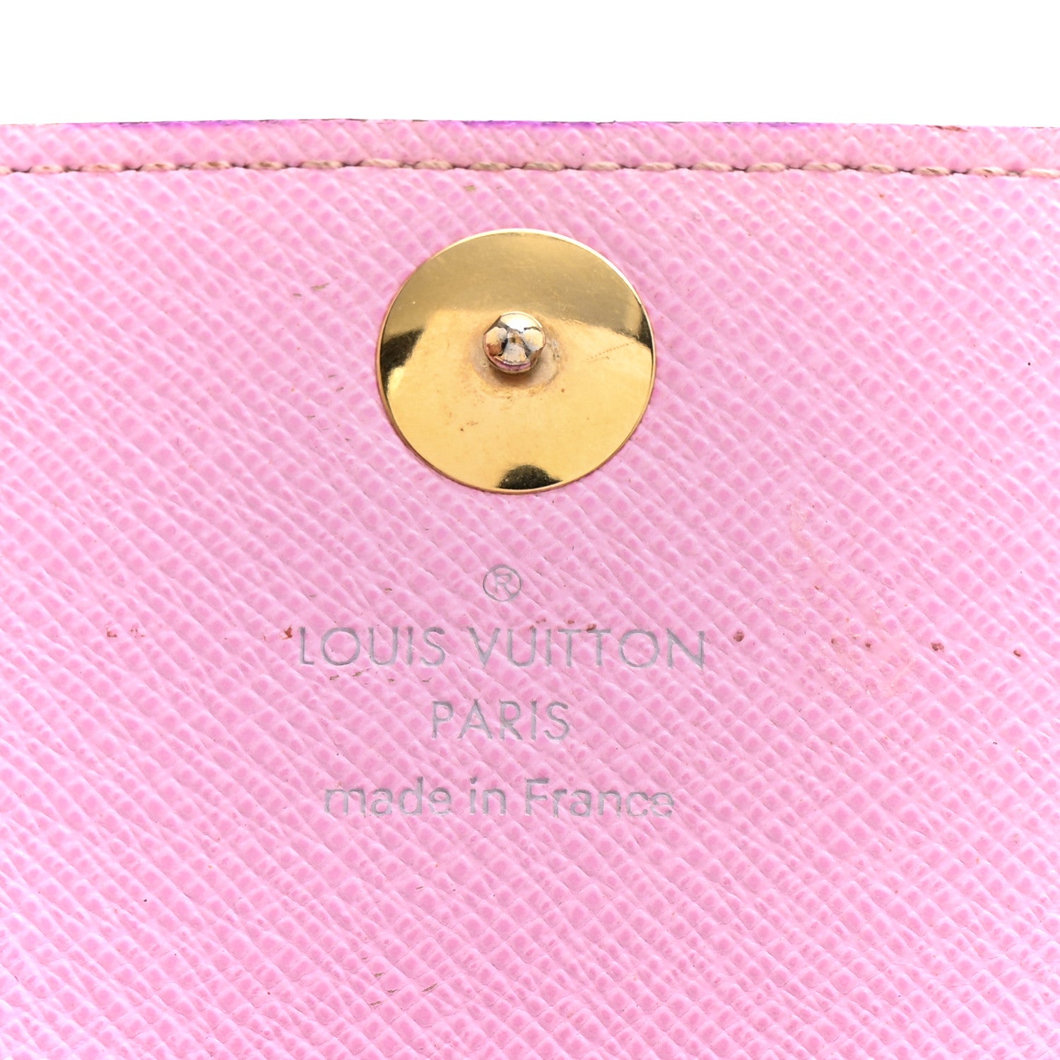 Louis Vuitton Monogram Multicolor Sarah Wallet White Litchi 5 of 14