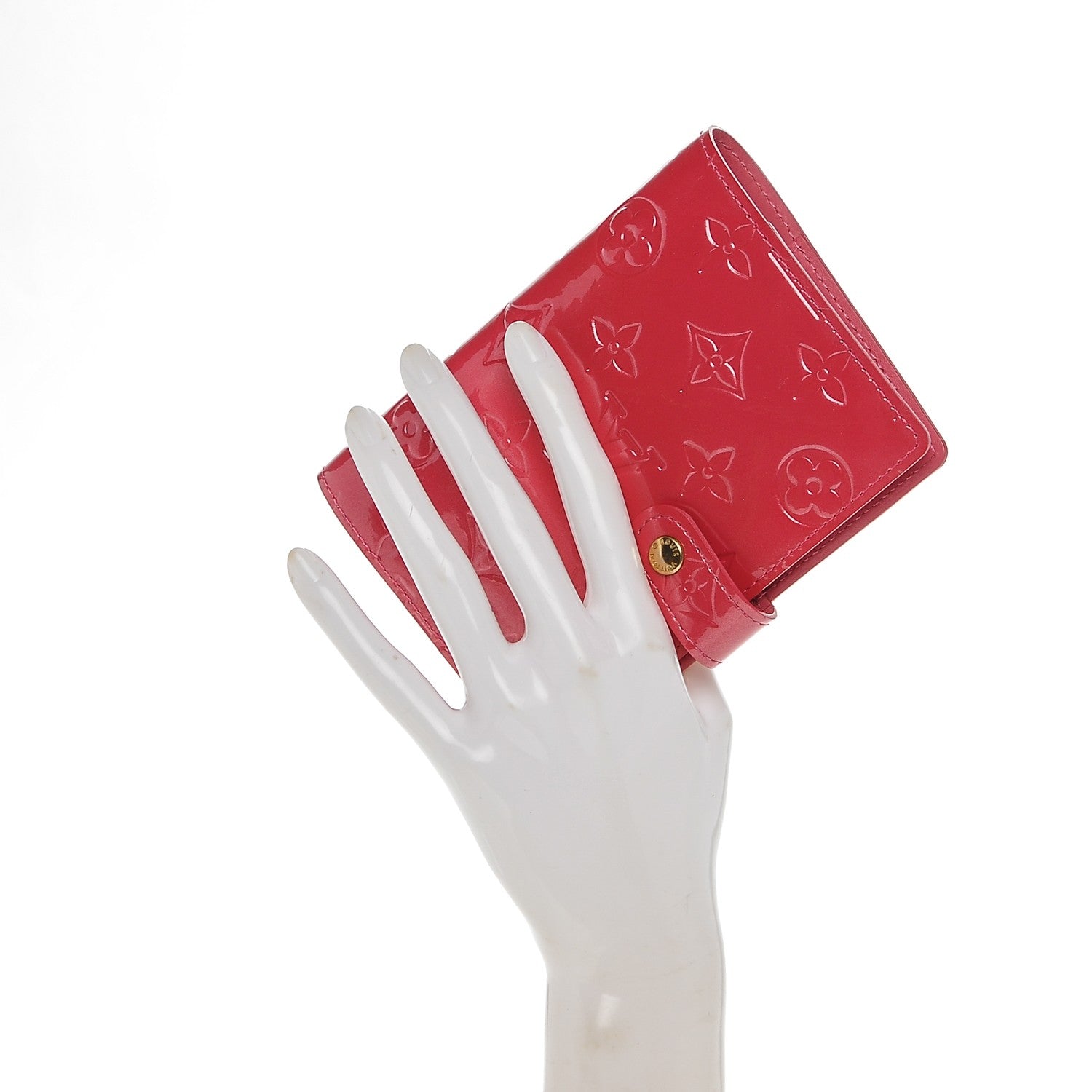 Louis Vuitton Vernis Small Ring Agenda Cover Framboise 2 of 6